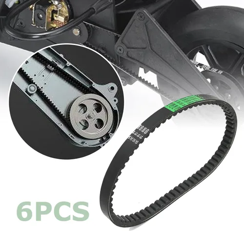 Miniatura 7 de Paquete de 6 correas de transmisión 669-18-30 CVT, repuesto para GY6 139QMB 1P39QMB 4 tiempos 49CC 50CC Scooters Go-Karts ciclomotores bicicletas
