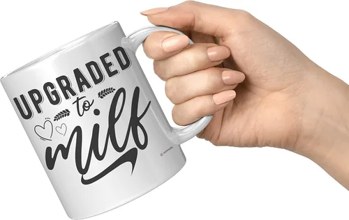 Miniatura 5 de Taza de café divertida para mamá, 11 onzas, color blanco