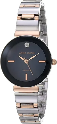 Miniatura 14 de Anne Klein Reloj de pulsera con esfera de diamante genuino para mujer