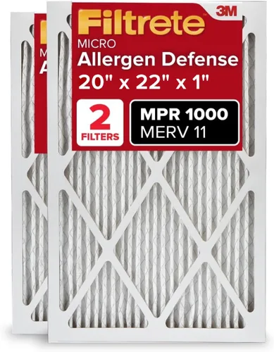 Miniatura 15 de Filtrete - Filtro de aire para aire acondicionado y calefactor, 12 x 12 x 1 pulgadas, MPR 1 MERV 11, defensa contra alérgenos, paquete de 2
