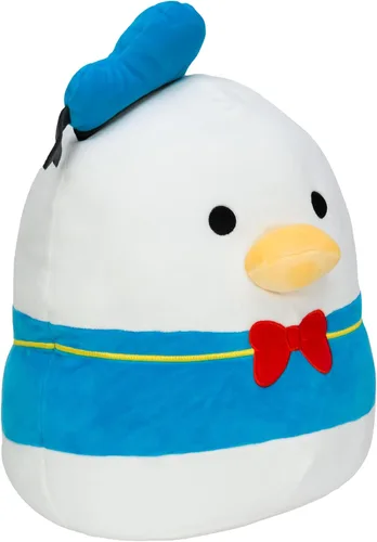 Miniatura 2 de Squishmallows Peluche Kellytoy oficial de Pato Donald de 14 pulgadas, peluche ultrasuave de Disney