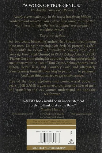By Neil Strauss The Game (Paperback)?2018? By Neil Strauss (Author) (Paperback) Tapa blanda