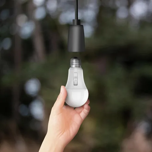 Miniatura 8 de Bombilla LED con sensor de movimiento Feit Electric, A19 equivalente a 60 W, 5CCT, no regulable, base media E26, CRI 90, 800 lúmenes, blanco