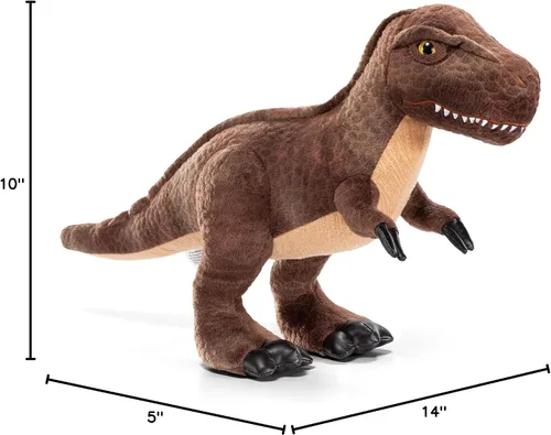 Miniatura 8 de The Noble Collection Jurassic Park Coleccionista de peluche Tyrannosaurus Rex