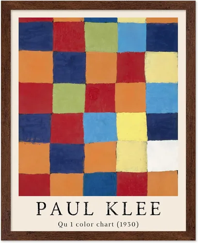 Miniatura 46 de Poster Master Póster vintage de Paul Klee – Impresión retro de cómicos – Arte de dibujo – Arte abstracto – Regalo para hombres y mujeres – Estilo-09