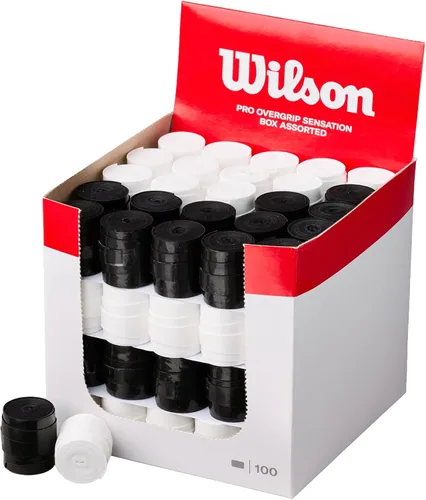 Miniatura 19 de Wilson Pro Overgrip - Caja surtida, paquete de 60, varios colores Surtido
