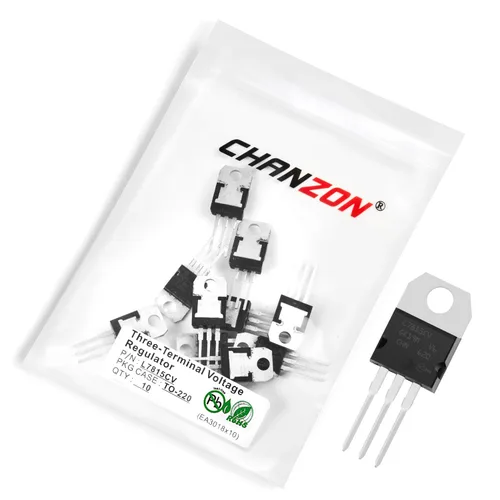 Miniatura 28 de Chanzon TL431 TO-92 Regulador de voltaje ajustable positivo IC, regulador positivo de tres terminales para administración de energía