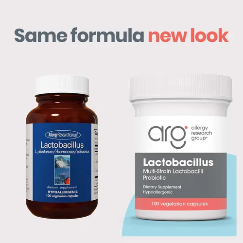 Miniatura 2 de Allergy Research Group Lactobacillus 100 cápsulas vegetales