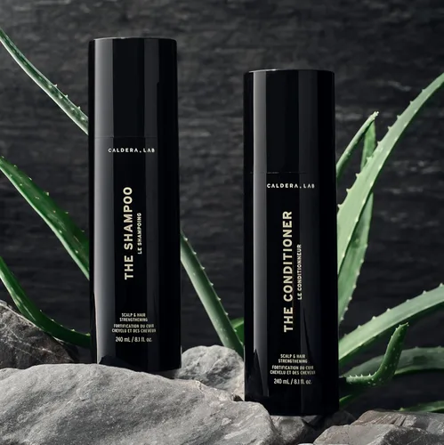 Miniatura 7 de Caldera + Lab The Shampoo + Conditioner Bundle Dúo de cuidado del cabello para hombres para cabello sano y más completo, limpiador