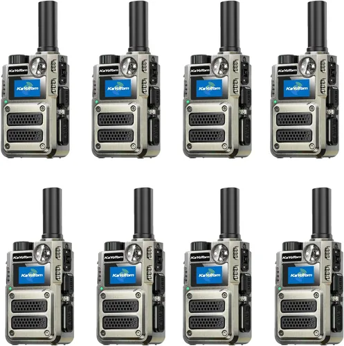 Miniatura 28 de Walkie Talkies de largo alcance ilimitado gratuito de por vida para adultos, radios bidireccionales rápidas 4G LTE PoC de larga distancia
