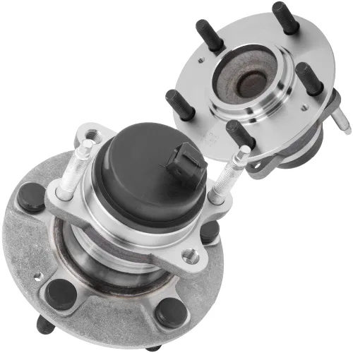 [Paquete de 2] 512436 - Conjunto de cojinete de cubo de rueda trasera del lado del conductor o del pasajero compatible con Kia Forte5 2012-2013, Kia