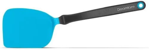 Miniatura 12 de Dreamfarm Mini Chopula - Espátula antiadherente, súper flexible, con borde plano fuerte para separar alimentos, 9 pulgadas, color negro