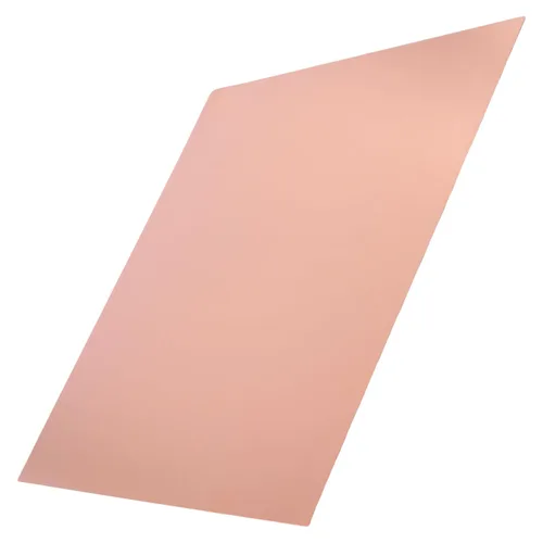 Miniatura 4 de Paquete de 3 láminas de cobre puro de 12 x 12 pulgadas, placa de cobre de calibre 24 con película de doble protección, láminas de cobre de metal