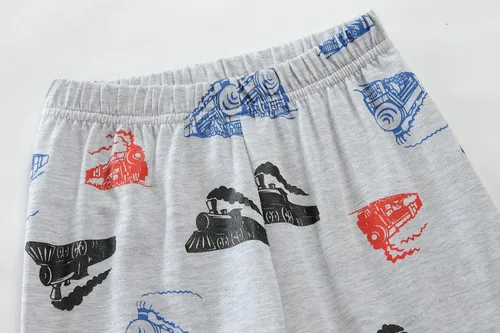 Miniatura 5 de Pijamas para niños pequeños, ropa de dormir de algodón de 2 piezas, conjunto de pijamas para niños de 2 a 7 años