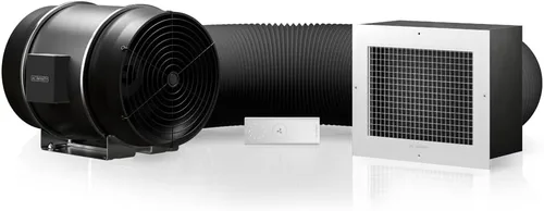 AC Infinity CLOUDWAY - Ventilador EC S12 para toda la casa, 1600 CFM con control remoto de ventilador inalámbrico de 10 velocidades, ventilación de