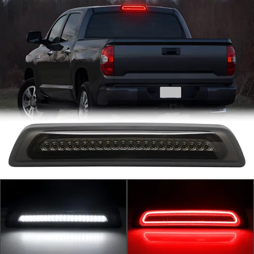Miniatura 8 de R&F Auto Luz de freno LED estroboscópica de tercera con lente ahumada de repuesto para Tacoma 2016-2023 Limited SR SR5 TRD Off-Road TRD Pro