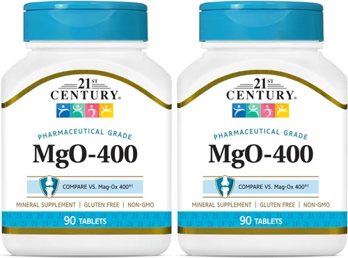 Miniatura 9 de 21st Century mgO 400 mg comprimidos, 90 unidades, surtido