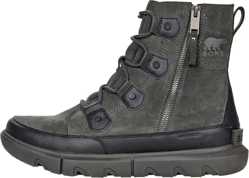 Miniatura 4 de Sorel Explorer Botas con doble cremallera impermeable, plateado