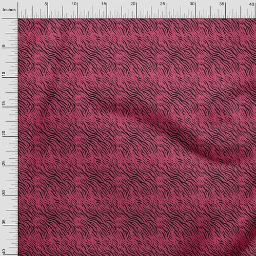 Miniatura 3 de OneOone Tela de algodón flexible magenta para coser tela de artesanía impresa por The Yard 40 pulgadas de ancho - U1Y