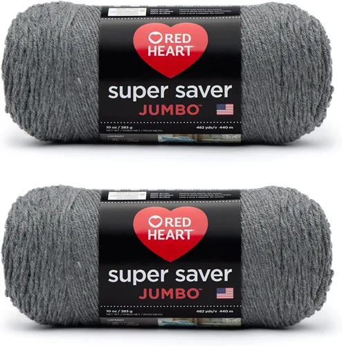 Miniatura 47 de Red Heart Super Saver Jumbo Ovillo de lana, Amatista