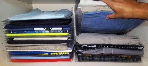 Miniatura 4 de Sistema organizador de ropas EZSTAX, organizador para cajones, closet, oficina, escritorio, archivo, gabinete, sistema de organización para ropas.