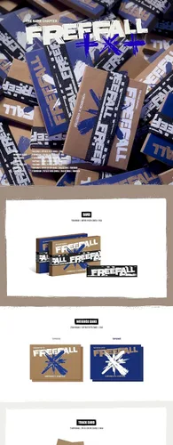 Miniatura 8 de TXT The Name Chapter : FREEFALL Contenido del 3er Álbum+Tarjeta Fotográfica+Pegatina+Seguimiento Sellado Tomorrow X Together
