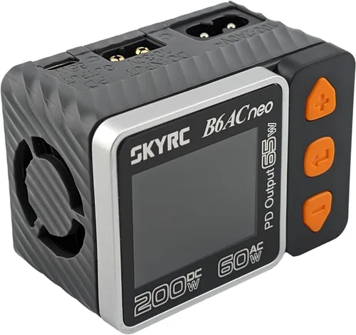 Miniatura 2 de SKYRC Cargador B6AC Neo Balance actualizado 2023 200 W CC / 60 W CA. Cargador inteligente pequeño para batería RC. Compatible