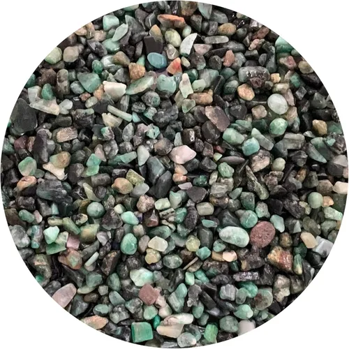 Miniatura 62 de GAF TREASURES Chips de piedras preciosas de jade semi nefrita natural, de 0.5 libras, mini cristales triturados, chips de cristal sin perforar