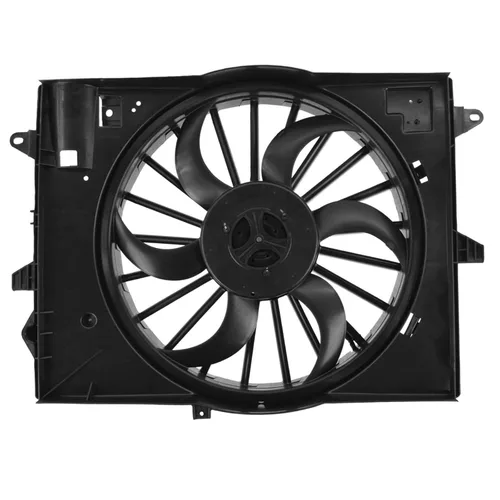 Miniatura 215 de TRQ Conjunto de ventilador de refrigeración del radiador CH3115205 compatible con Jeep Renegade 2019-2021