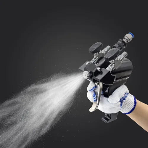 Miniatura 8 de Pistola de pulverización de espuma de poliuretano P2 Purga de aire Inyección de espuma de PU AB Pistola de pulverización de revestimiento de alta