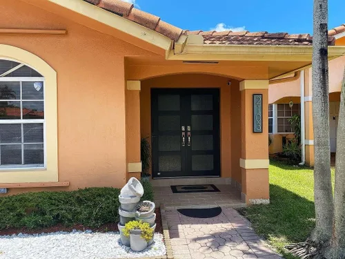 Miniatura 7 de Número de dirección de Shadow House, números de casa modernos de 5 pulgadas, números de dirección flotantes con tornillos para exterior, aleación