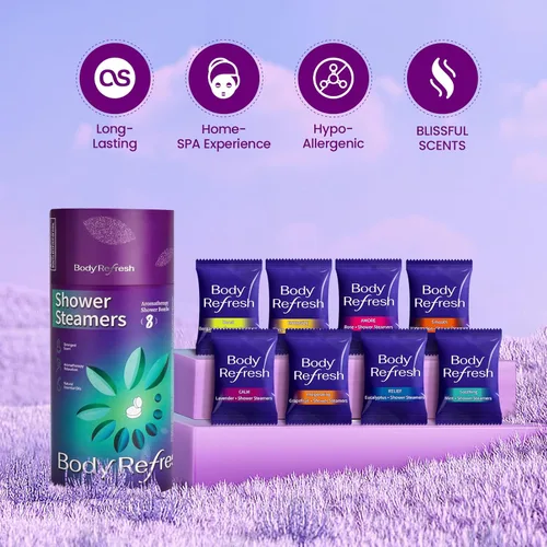 Miniatura 2 de Paquete de 8 vaporizadores de ducha para aromaterapia, regalos de cumpleaños para mujeres, hombres, mamá, regalo del día del padre para papá, bombas