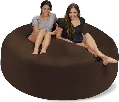Miniatura 58 de Chill Sack Bean Bag Funda para silla, 3 pies, microgamuza - Oliva