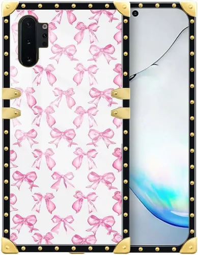 Miniatura 8 de Funda compatible con Samsung Galaxy Note 10 Plus, hermosa mariposa para mujeres y niñas, TPU suave a prueba de golpes, funda cuadrada protectora