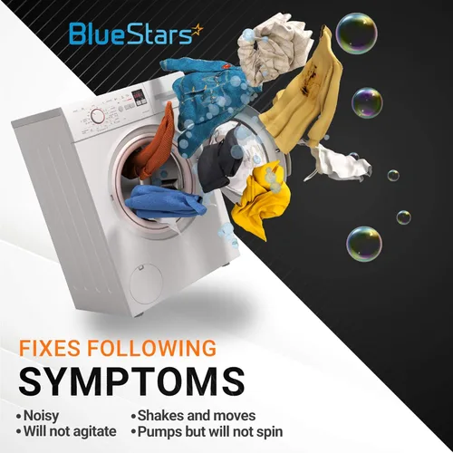 Miniatura 3 de BlueStars Kit de Reparación de Agitador de Leva Corta Ultra Duradero 285809 para Lavadora - Compatible con Lavadoras Whirlpool y Maytag - Reemplaza