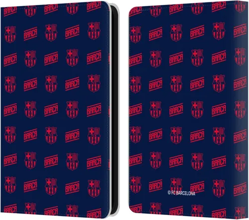 Miniatura 15 de Head Case Designs Funda de piel con licencia oficial del FC Barcelona Barca Crest Graphics compatible con Kindle Paperwhite 5 (2021)