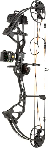 Miniatura 13 de Bear Archery Royale Ready to Hunt Paquete de Arco Compuesto para Adultos y Jóvenes, Longitud de Apertura de 12”- 27”, Potencia de Apertura de 5-50