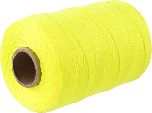 Miniatura 6 de HASWARE Mason Line - Cuerda de nailon trenzado para herramientas de jardinería o mampostería, nivel de línea de cuerda de construcción para jardín