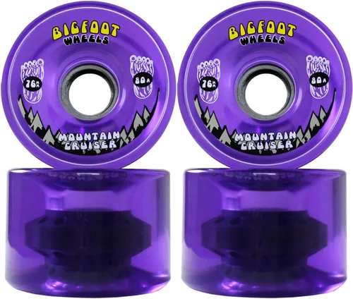 Miniatura 4 de Maple Drop Down Longboard Púrpura con 2.992 in 80A Ruedas Tabla de Velocidad