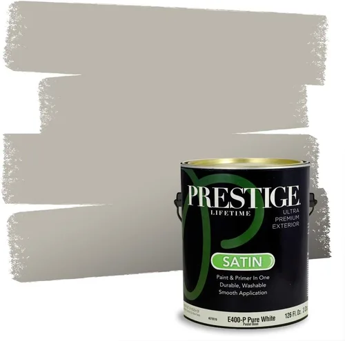 Miniatura 127 de Prestige Paints - 2 en 1, pintura base y pintura de exterior, P500-N-SW7020 SW6991-PCM