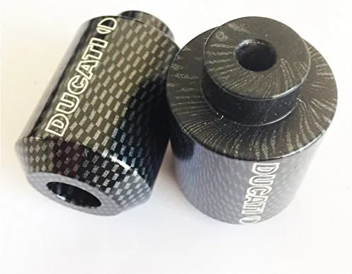 Miniatura 2 de Motocicleta fibra de carbono mano barra extremo para Ducati Supersport 916 996 998 999 1098S 1098R 1198