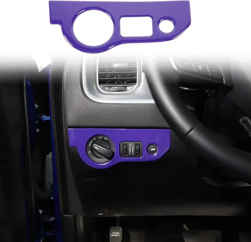 Miniatura 10 de Voodonala Panel de control del interruptor de los faros delanteros para Dodge Challenger 2015-2025 y Dodge Charger 2010-2025, accesorios interiores