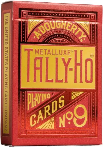 Miniatura 8 de Tally-Ho MetalLuxe - Juego de cartas azules