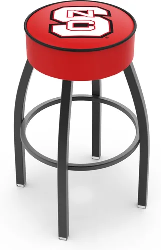 Miniatura 39 de The Holland Bar Stool Company L8B1-4 Georgia Tech - Taburete giratorio con base antiarrugas, color negro