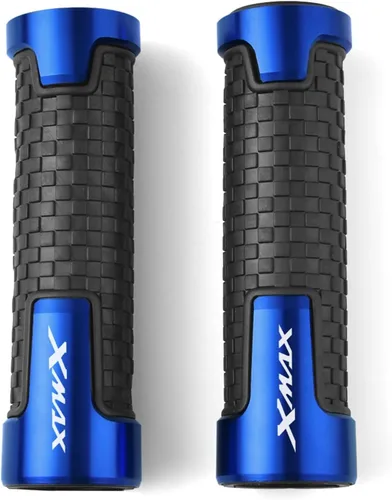 Miniatura 7 de Motorcycle Handlebar Grips for Yamaha Xmax 125 250 300 400 Motorcycle Handlebar Grips Racing Handle Grips Aluminium Comfortable Soft Rubber Hand Bar