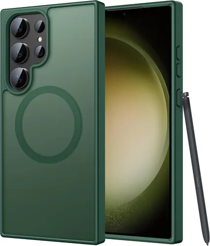Miniatura 132 de FNTCASE - Funda para iPhone 16 Pro: magnética, mate, translúcida, de grado militar, protectora contra caídas, resistente, fina, duradera y a prueba