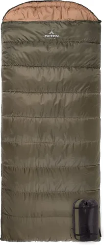 Miniatura 13 de TETON Celsius XL, -25, 20, 0 Degree - Saco de dormir duradero y cálido para adultos y niños. Camping hecho fácil y cálido. Saco de compresión Azul