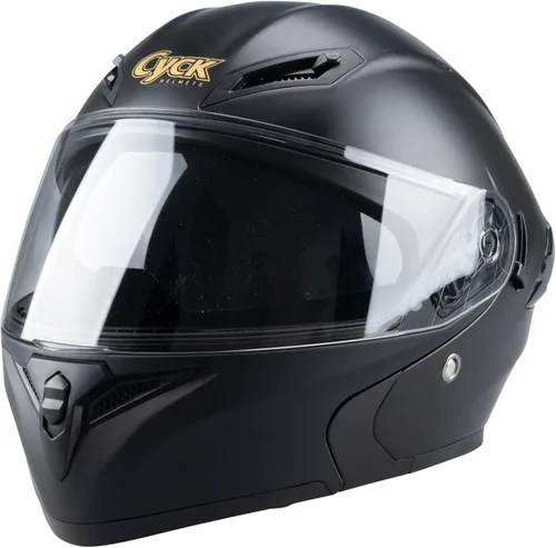 Miniatura 3 de Casco integral para hombres y mujeres adultos con protector solar ahumado B negro mate