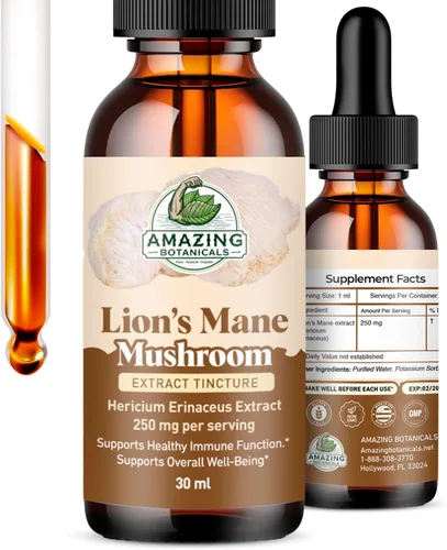 Miniatura 12 de Tónico orgánico Super Shrooms 6 en 1 para el bienestar de hongos – 250 mg por porción de Chaga, melena de león, Reishi, Shiitake, Cordyceps, cola