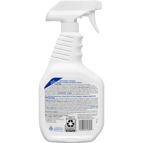 Miniatura 11 de Desinfectante limpiador en spray de peróxido de hidrógeno Clorox Healthcare, mata los norovirus, 32 fl. oz., 1